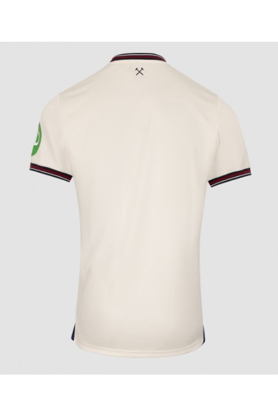 West Ham United Jalkapallovaatteet Vieraspaita 2025-26 Lyhythihainen West Ham United Jalkapallovaatteet Vieraspaita 2025-26 Lyhythihainen